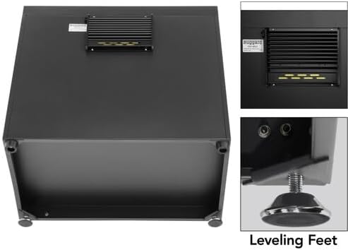 RUGGARD EDC-80LC Electronic Dry Cabinet (Black, 80L)