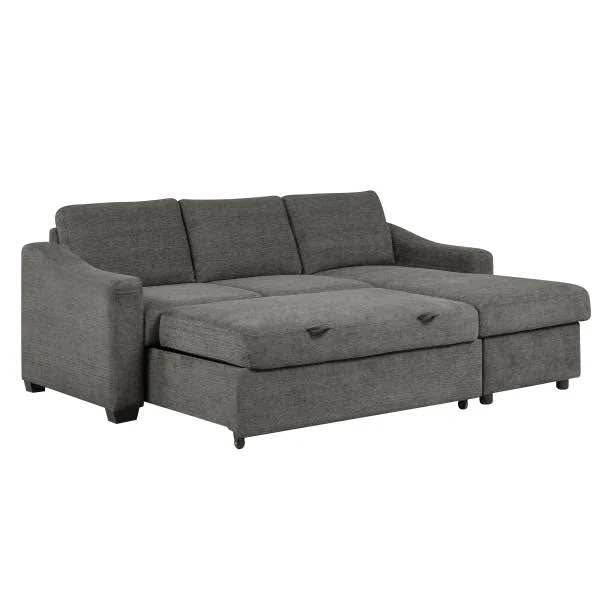 Coddle Aria Fabric Sleeper Sofa with Chaise