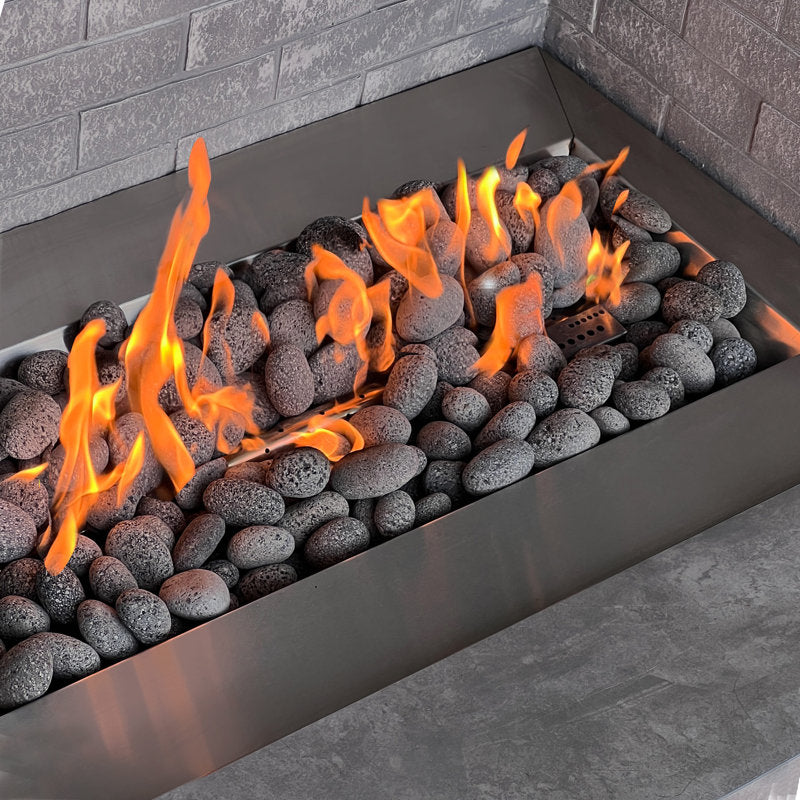 67 Inches European Ledge Outdoor Propane Fireplace