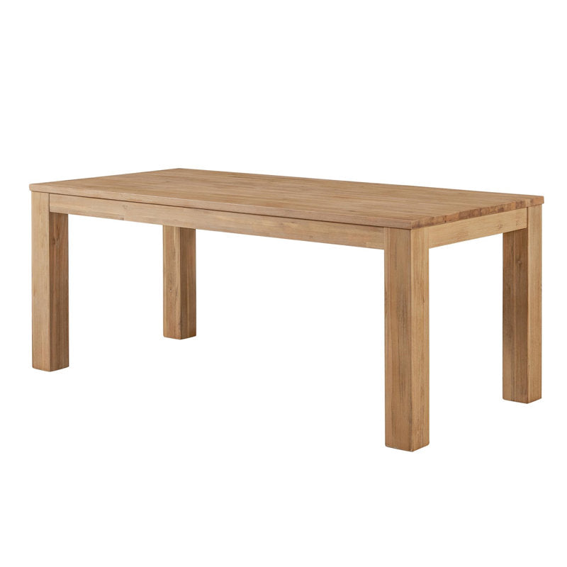 Bozrah Acacia Solid Wood Dining Table