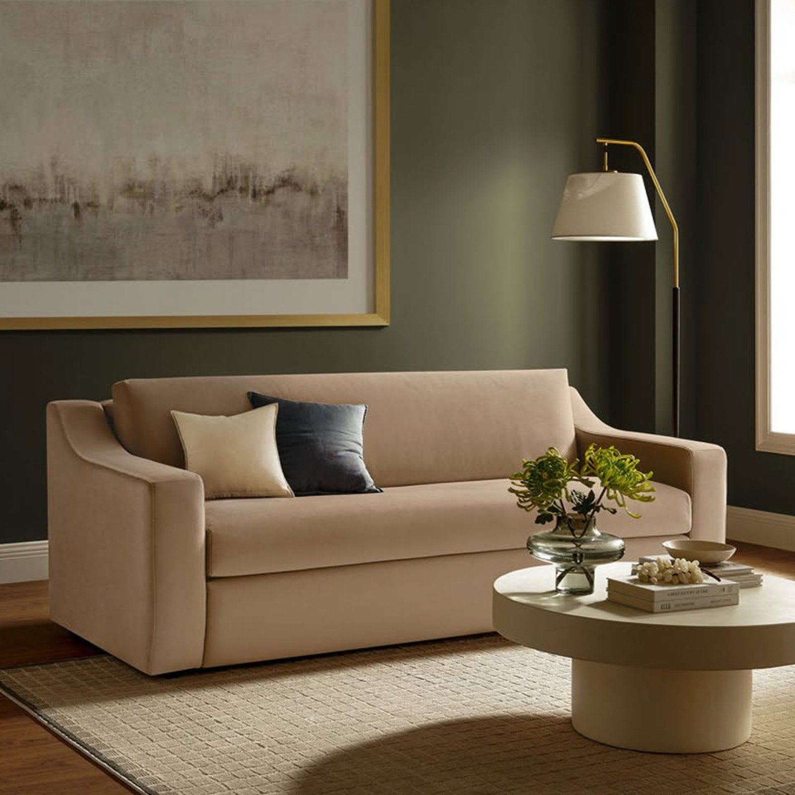 Free Delivery 🚚🚚Sofa Liora Performance Velvet