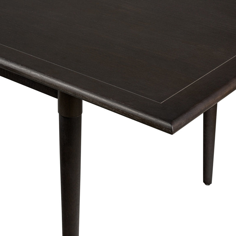 Yanely Extendable Acacia Solid Wood Top Dining Table