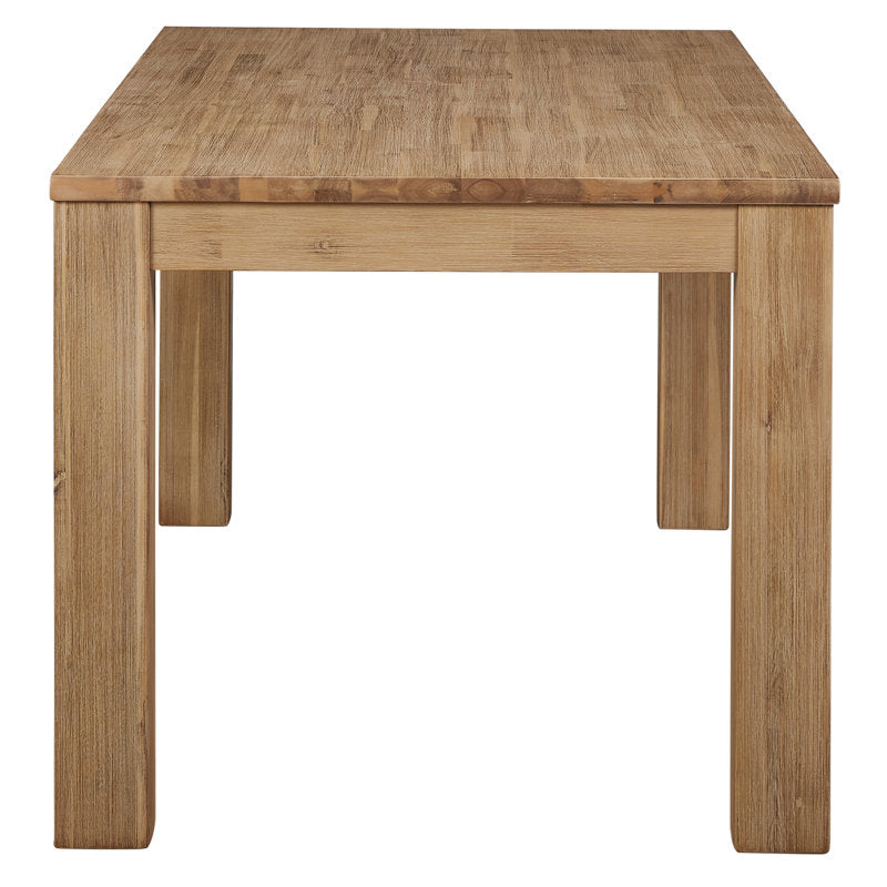 Bozrah Acacia Solid Wood Dining Table