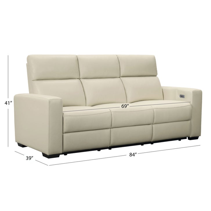 Kramer Leather Power Reclining Sofa