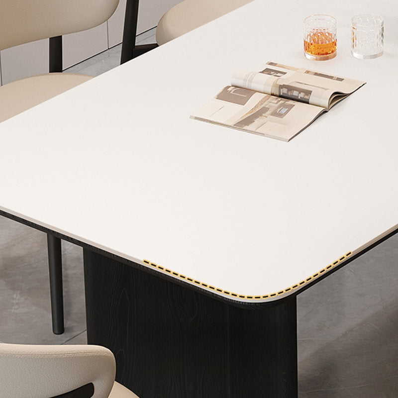 Simple and retro dining table