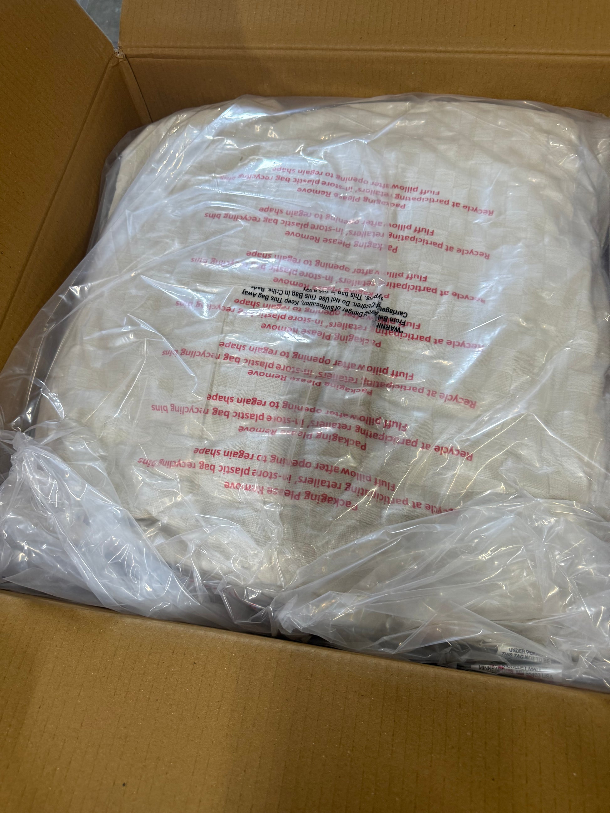 2 Pcs 26"x26" Checkerboard Textured Euro Pillow Beige - Hearth & Hand with Magnolia: