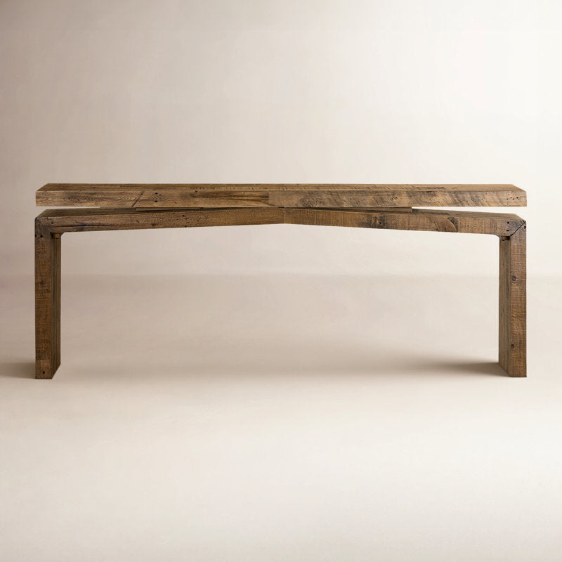 Henn Solid Wood Console Table