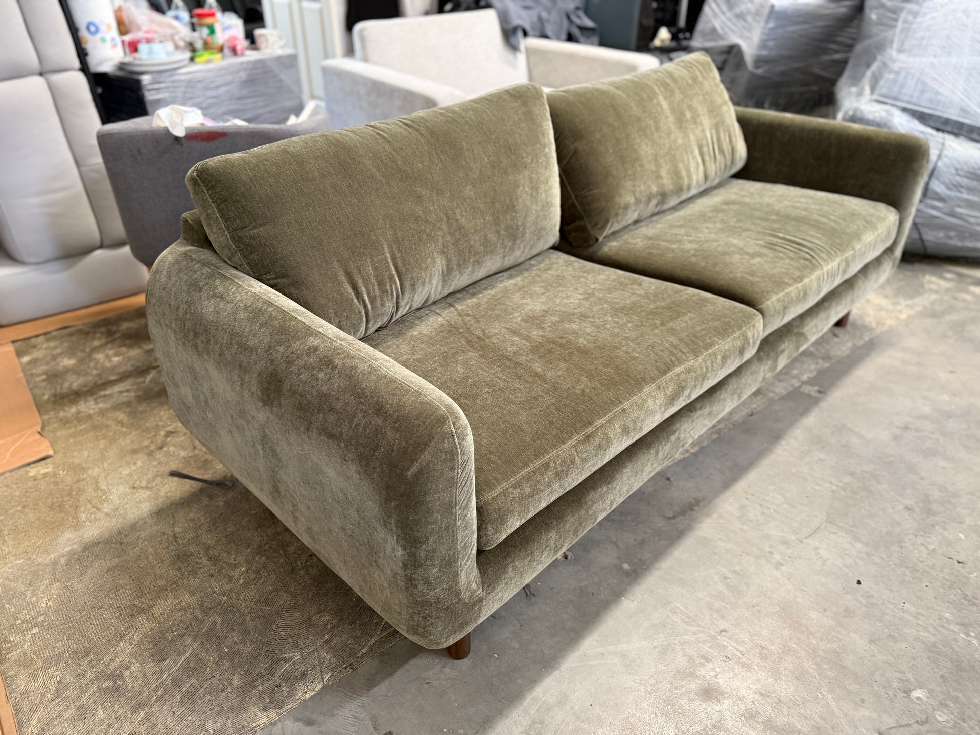 Leno 86'' Upholstered Sofa