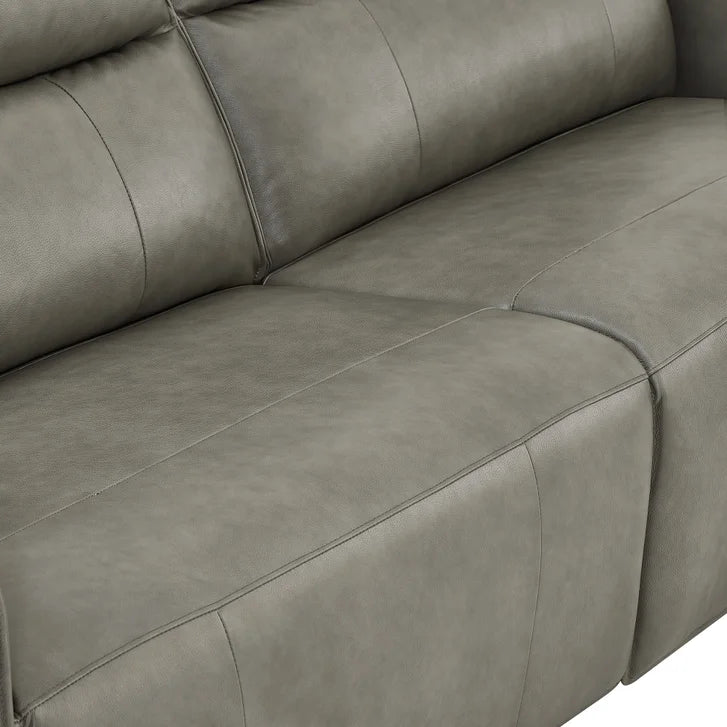 Henredon Keira Leather Zero-gravity Reclining Sofa