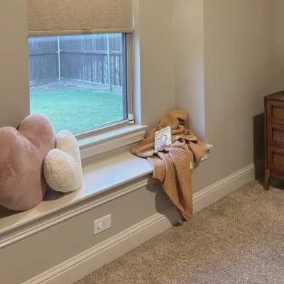 (Set of 2) 24" x 30" Faded Landscape Framed Wall Canvases Natural - Threshold™: Polystyrene Frame, Blockprint Art