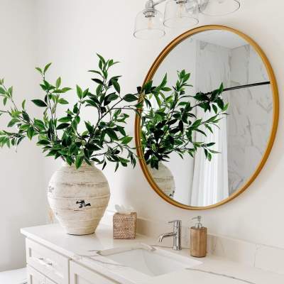 34" Round Decorative Wall Mirror - Threshold™ designed with Studio McGee