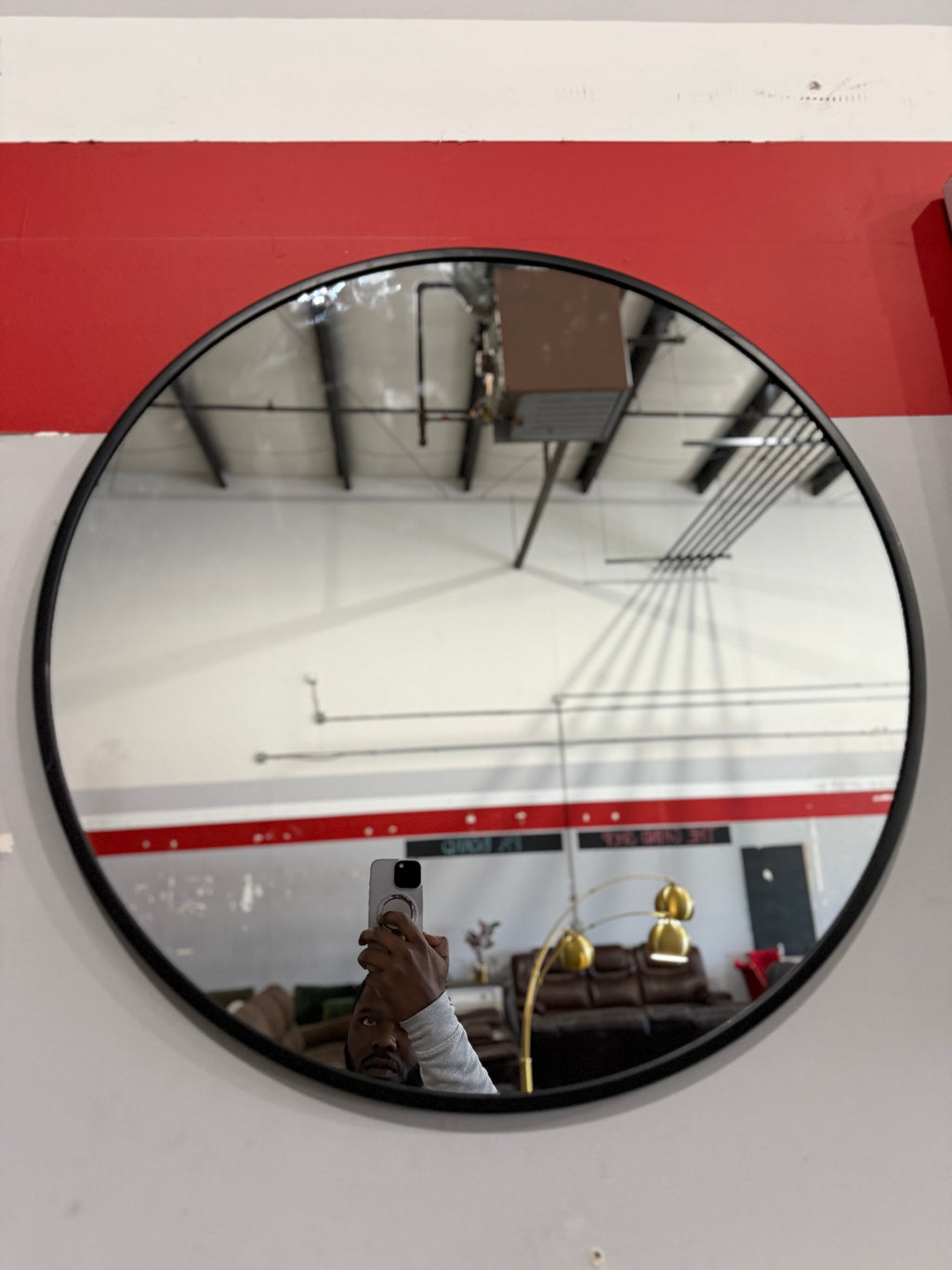 28" Round Decorative Wall Mirror - Threshold™