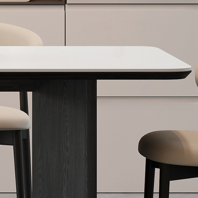 Simple and retro dining table