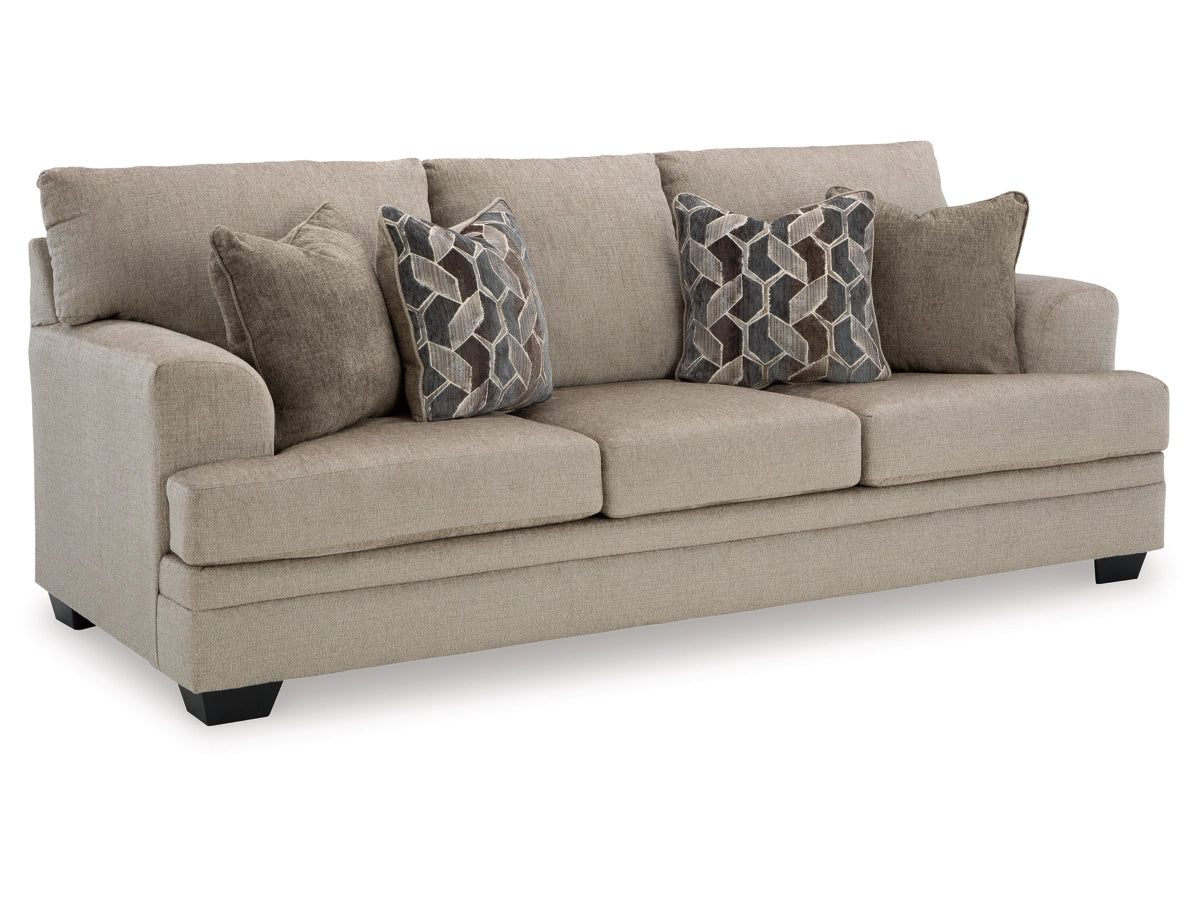 Aadhya 79" Rolled Arm Sleeper Sofa with Reversible Cushions