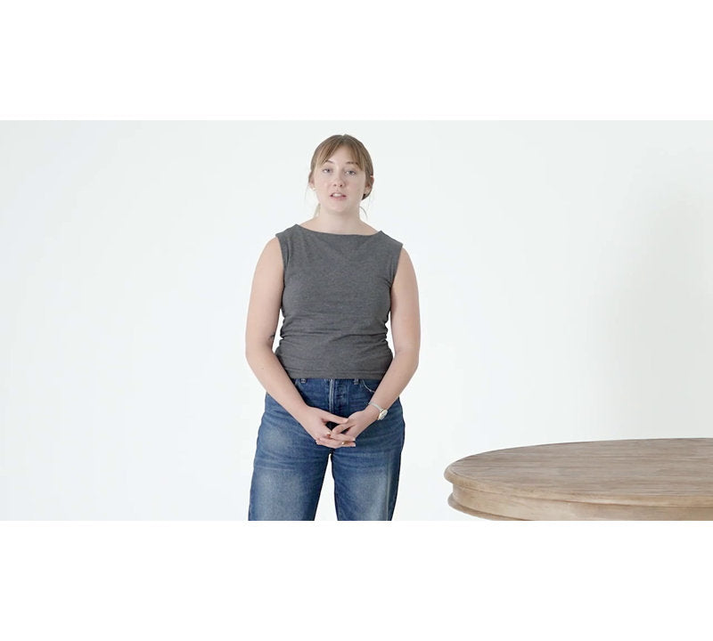 Dadeville Pine Round Solid Wood Dining Table