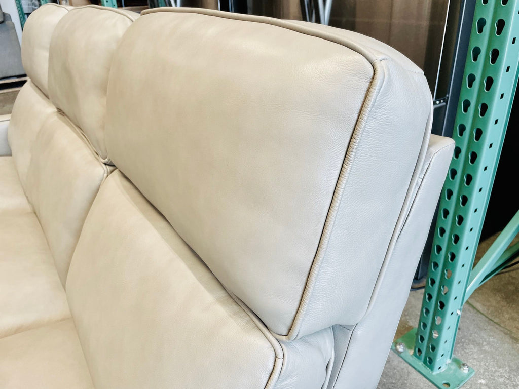 Jackston Leather Power Reclining Sofa with Power Headrest, Tan