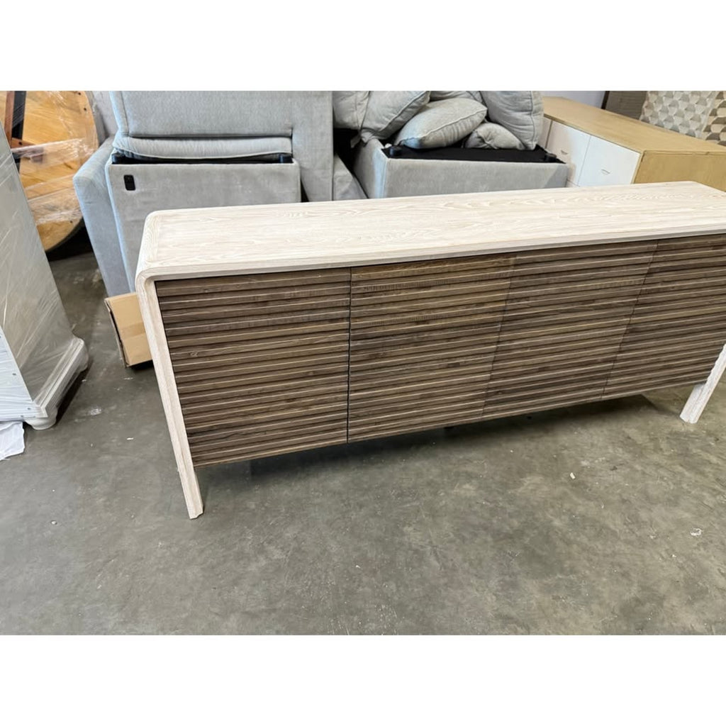 Spencer 79" Wide Elm Solid Wood Sideboard (Free delivery)