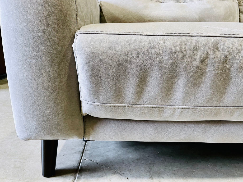 WAREHOUSE CLEARANCE | Trower 5-piece Fabric Power Reclining Sectional with Power Headrests, Gray