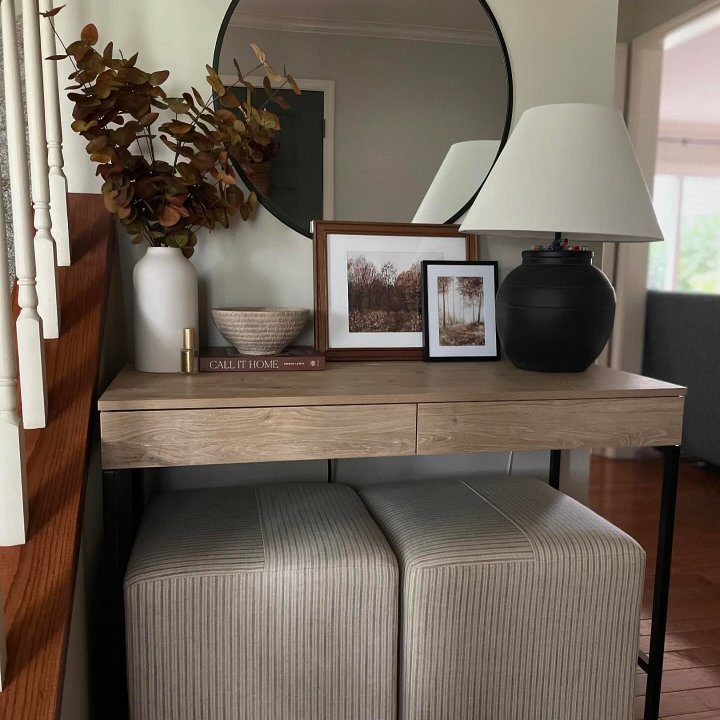 28" Round Decorative Wall Mirror - Threshold™