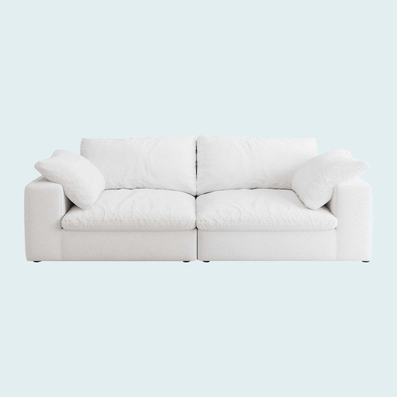 80" Down-Filled Modular Sectional Sofa for Living Room