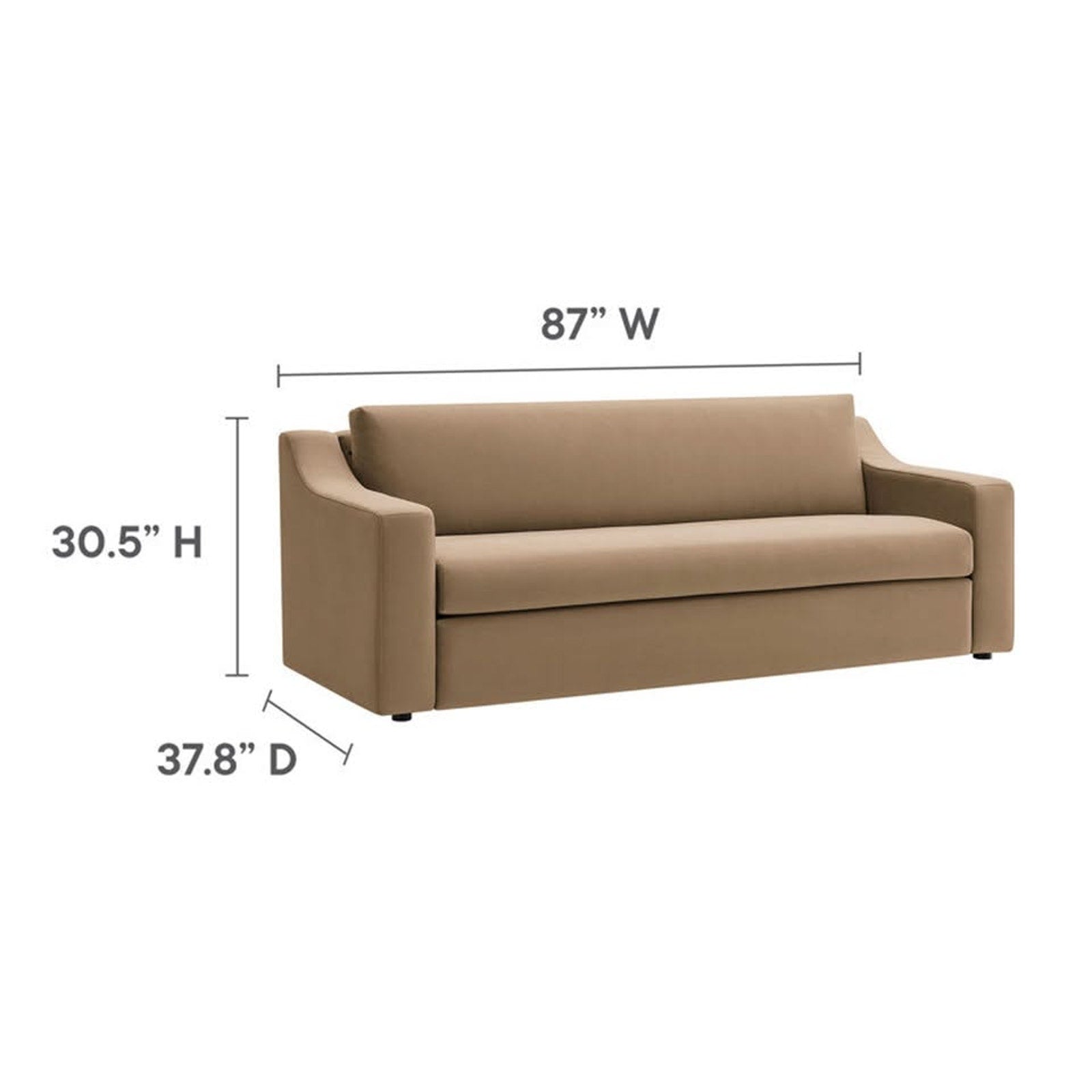 Free Delivery 🚚🚚Sofa Liora Performance Velvet