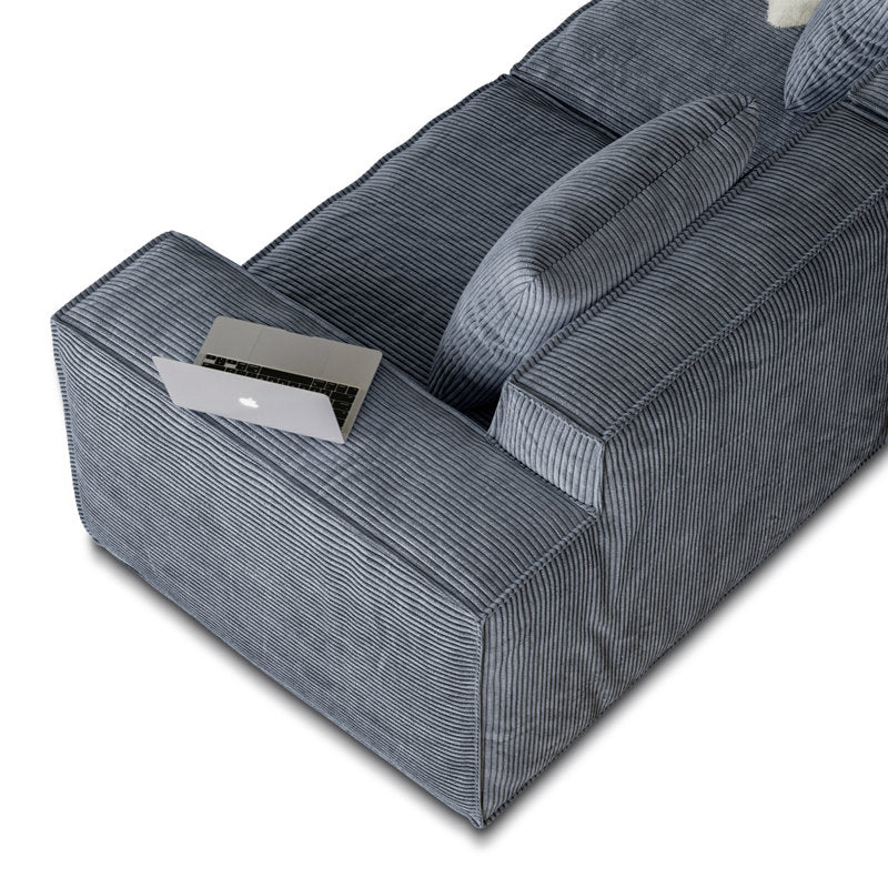 86-Inch Free Combination Modular Gray Sofa Living Room