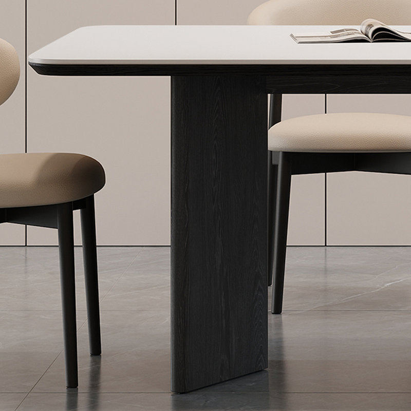 Simple and retro dining table