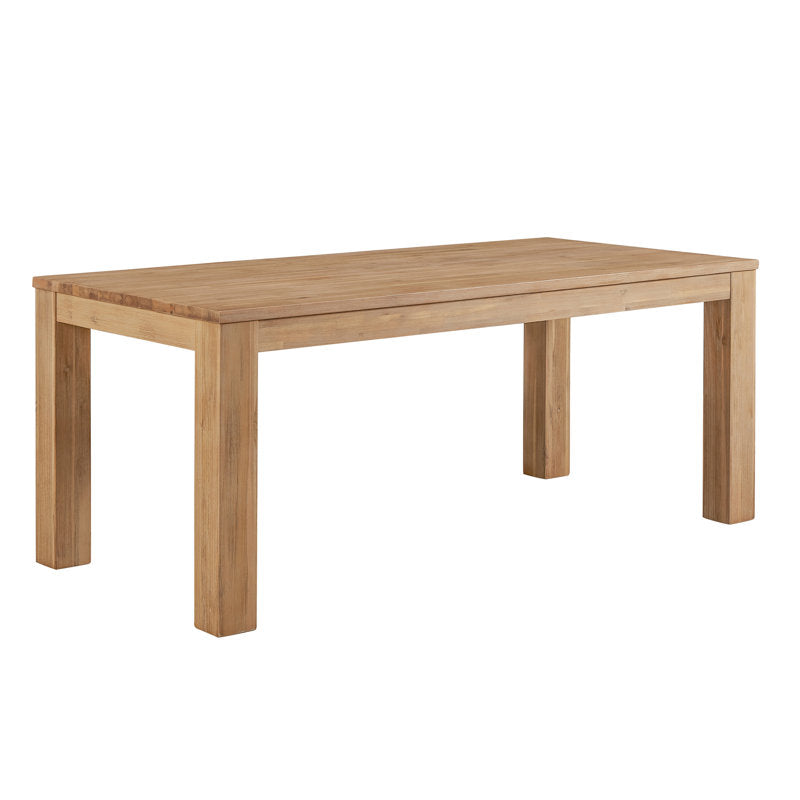 Bozrah Acacia Solid Wood Dining Table