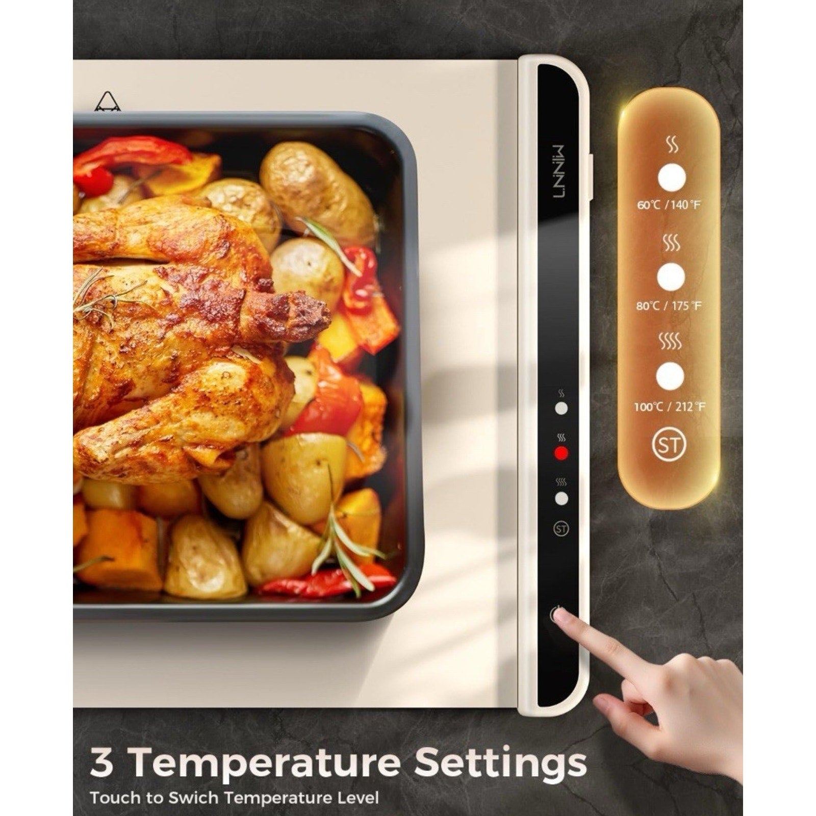 Warming Mat for Food, Electric Warming Tray for Buffets Party / Catering USA