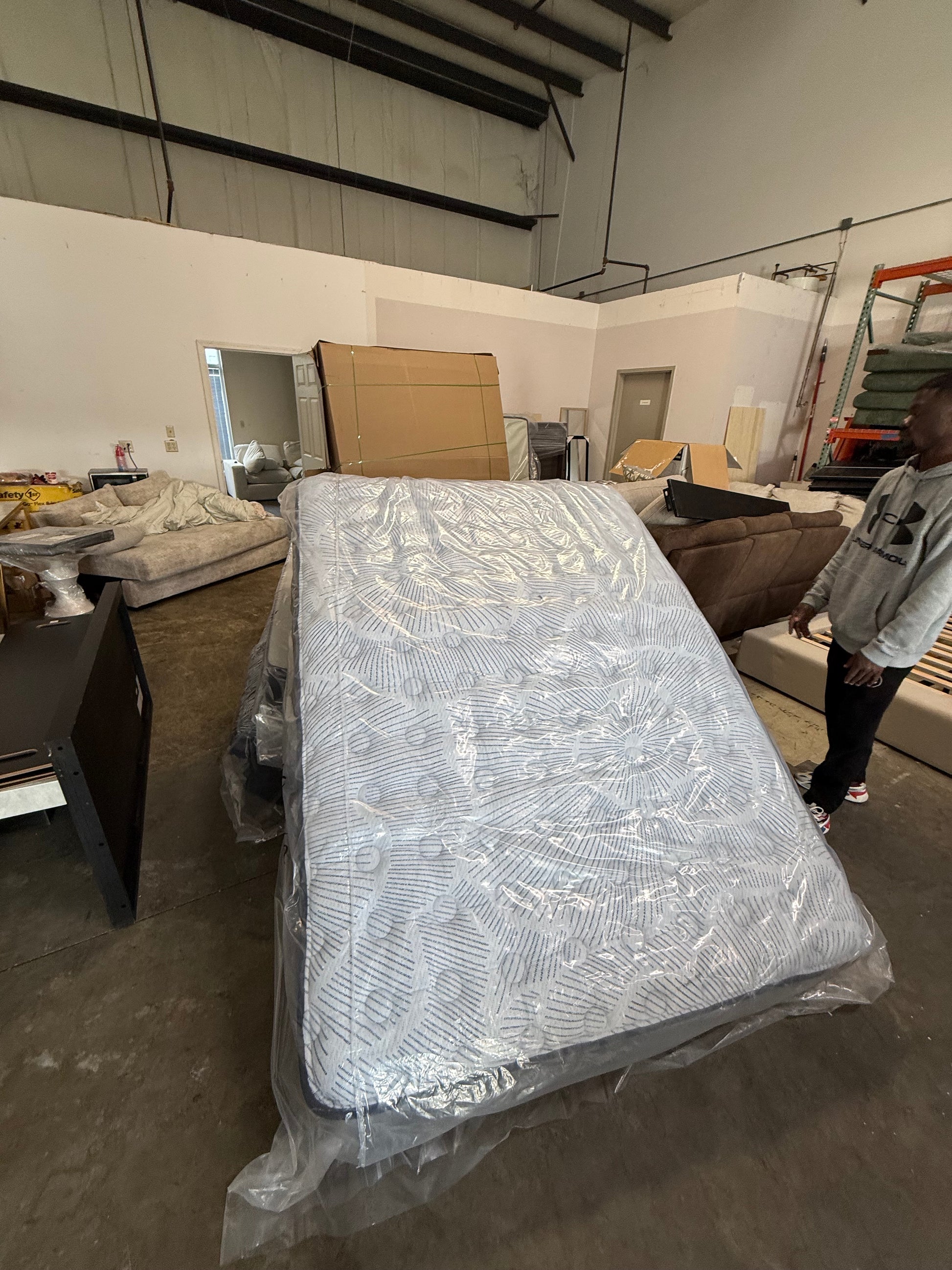 Mattress Serta Perfect Sleeper Blue Lagoon Nights 13.5" Medium Tight Top -  Queen Size