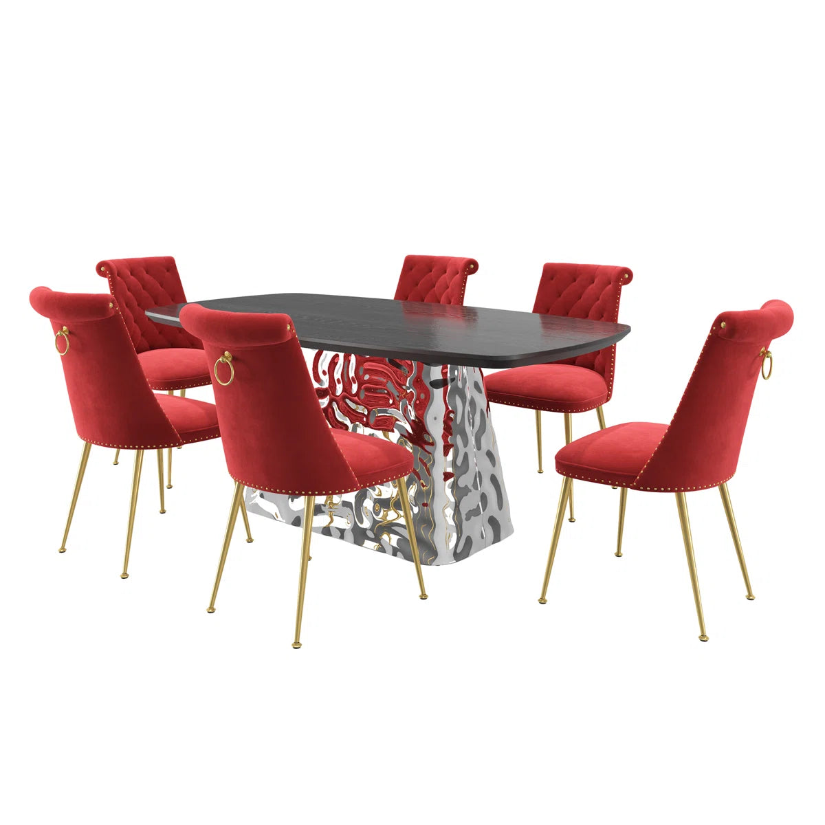 Andreano Rectangular 70.87'' L x 39.37'' W Dining Set