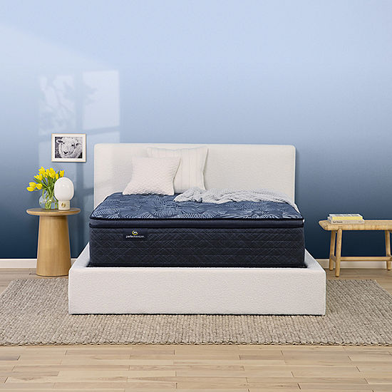 Serta Perfect Sleeper Cobalt Calm Plus 14.5" Medium Pillow Top - Mattress Only
