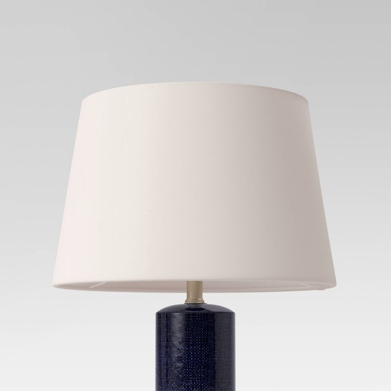 Large Linen Lamp Shade Shell - Threshold™: Off-White Drum, No Assembly Required