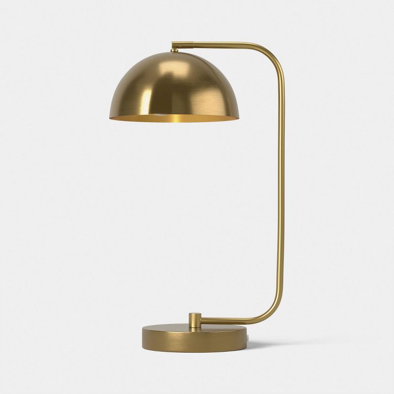 Glossy Metal Table Lamp - Room Essentials™