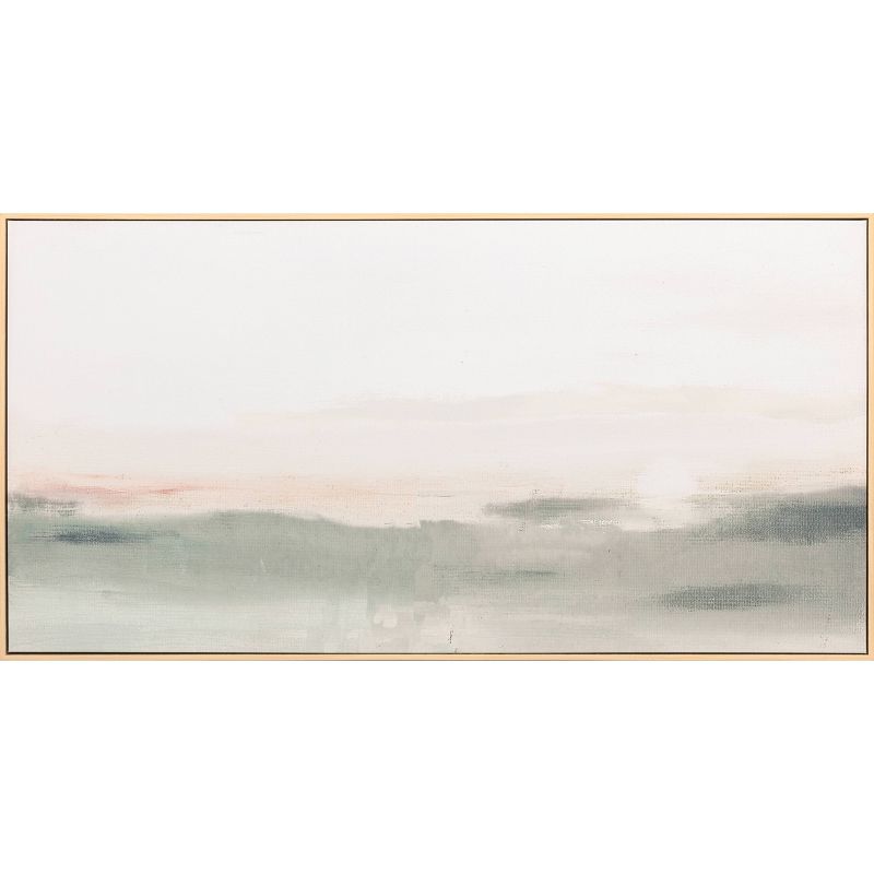 47" x 24" Haze Framed Wall Canvas - Threshold™