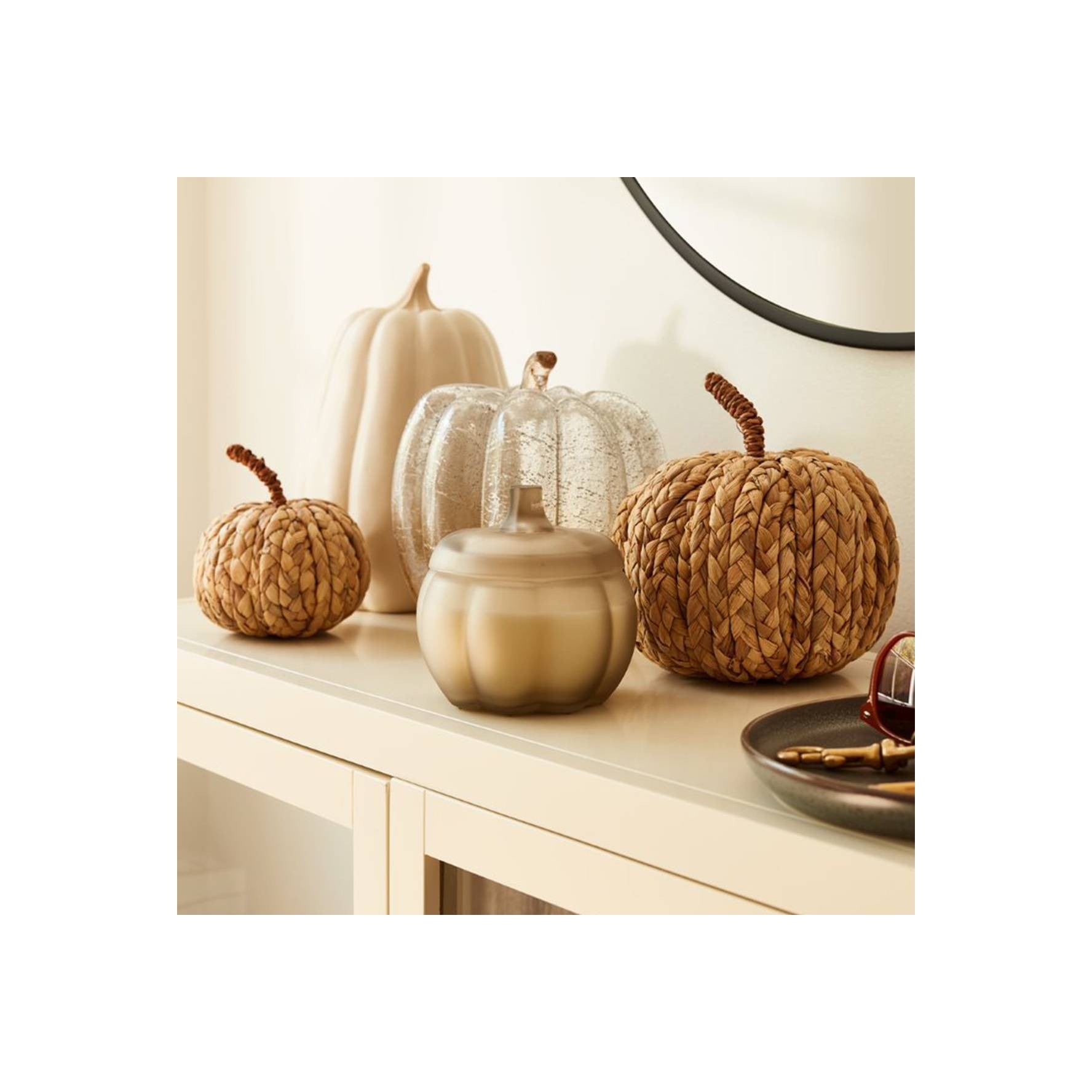 28" Round Decorative Wall Mirror - Threshold™