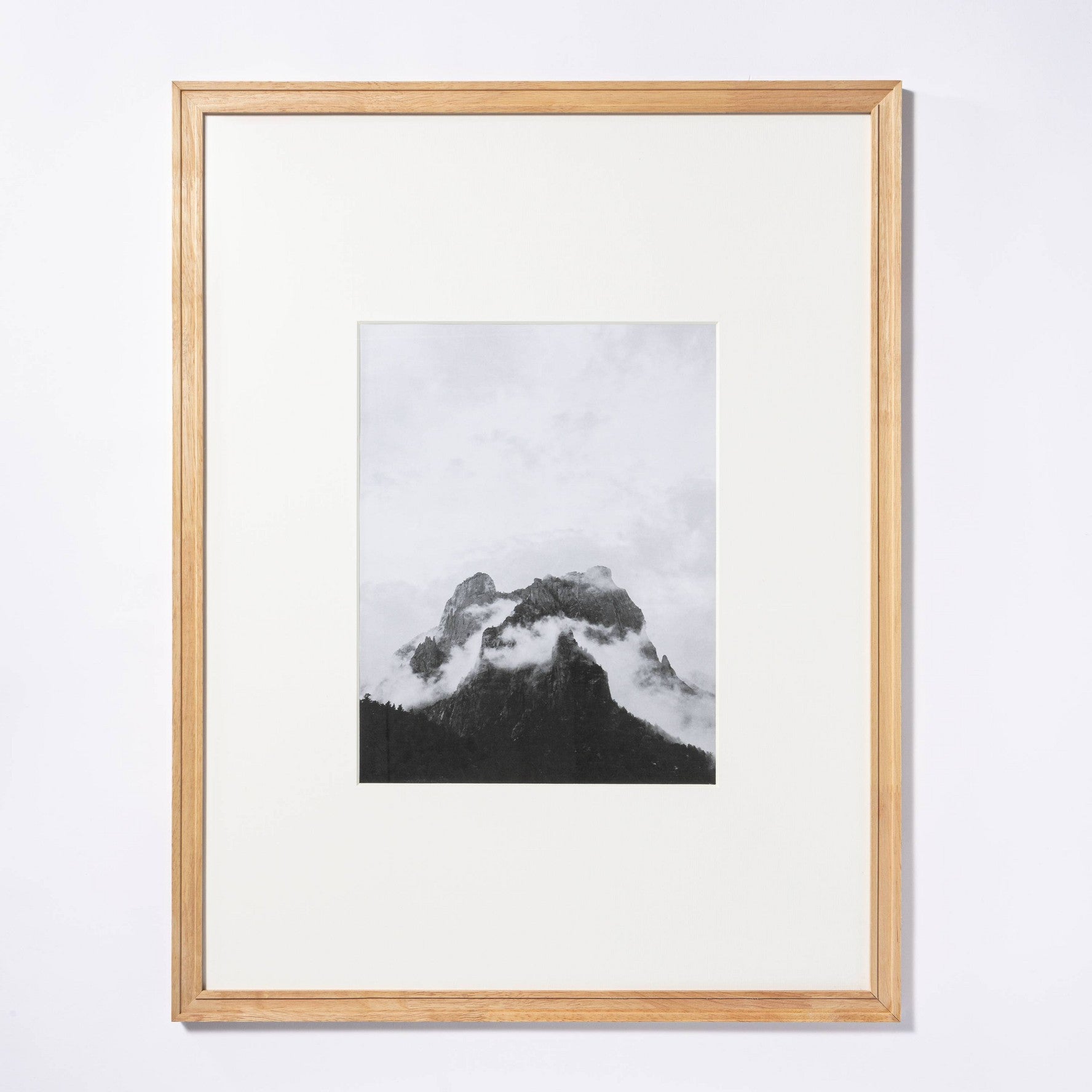 Matted Gallery Frame Natural Wood - Threshold™ designed with Studio McGee