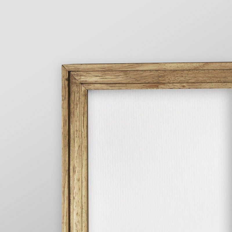 Matted Gallery Frame Natural Wood - Threshold™ designed with Studio McGee