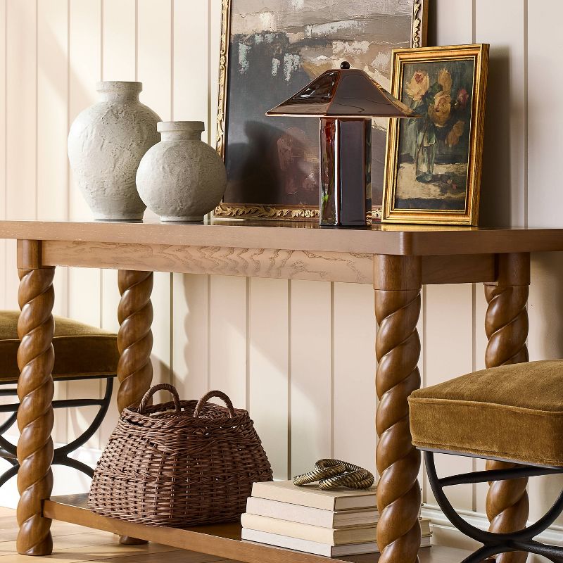 Tall Textured Ceramic Vase - Threshold™ designed with Studio McGee