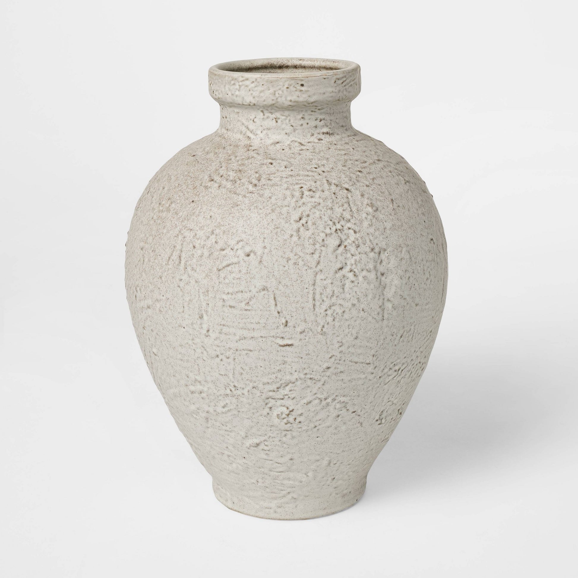 Tall Textured Ceramic Vase - Threshold™ designed with Studio McGee