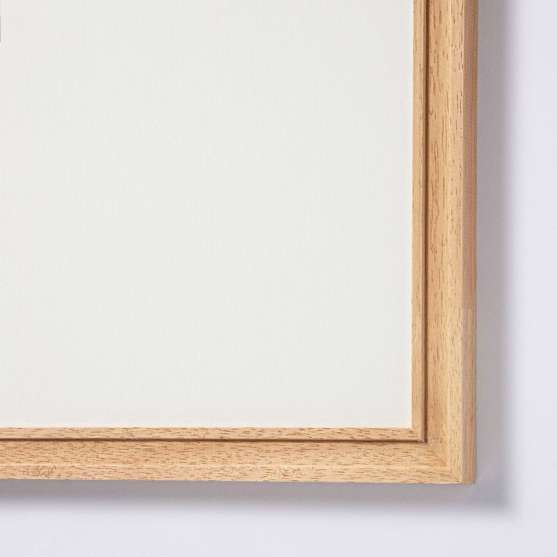 Matted Gallery Frame Natural Wood - Threshold™ designed with Studio McGee