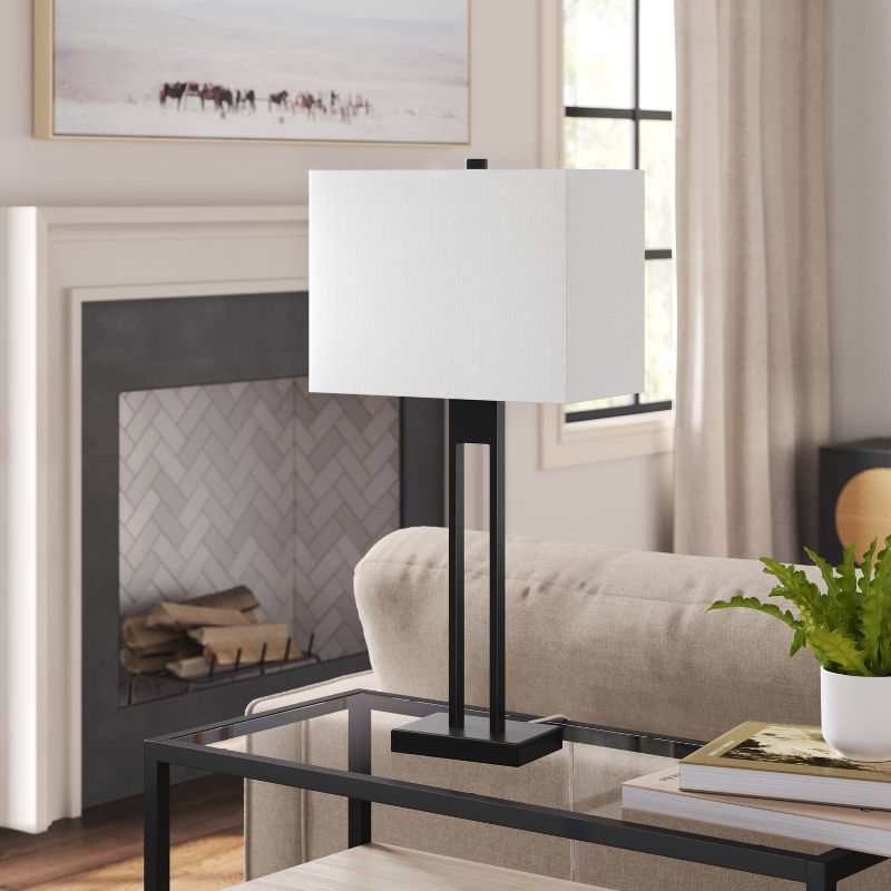 Window Pane Table Lamp with USB - Threshold™