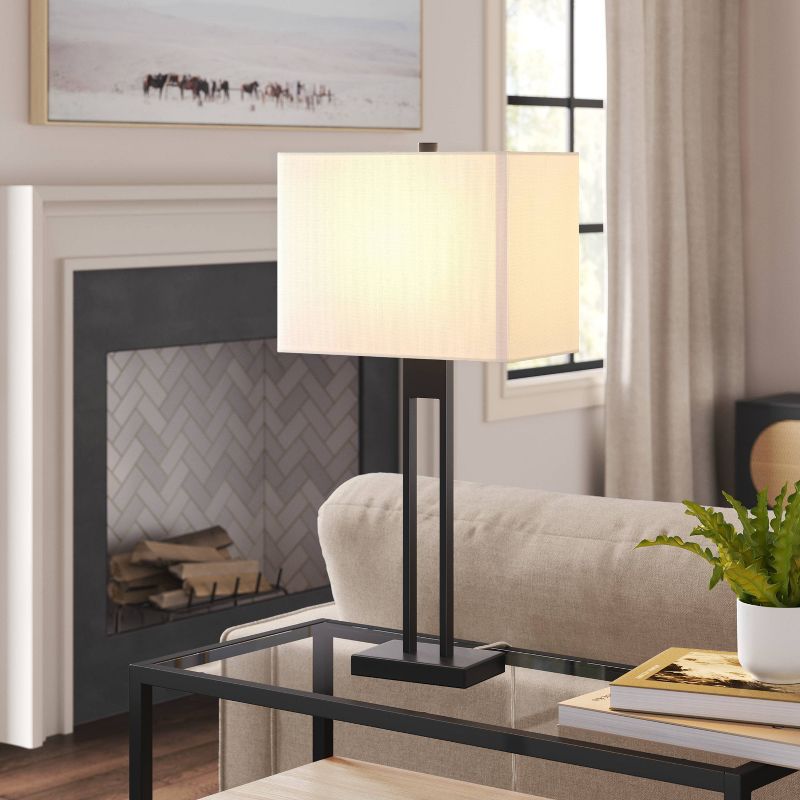 Window Pane Table Lamp with USB - Threshold™