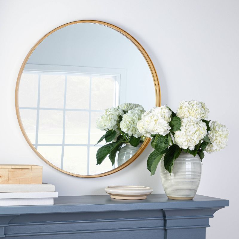 34" Round Decorative Wall Mirror - Threshold™ designed with Studio McGee