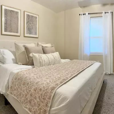 (Set of 2) 24" x 30" Textured Fabric Framed Wall Art - Threshold™