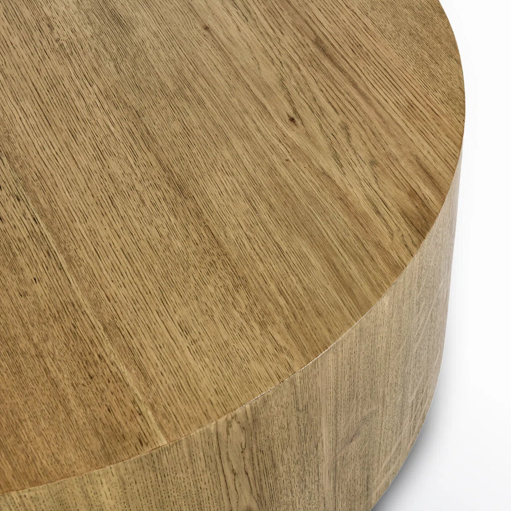 Taryn 42" Drum Coffee Table