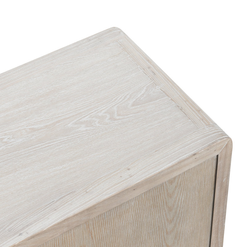 Spencer 79" Wide Elm Solid Wood Sideboard