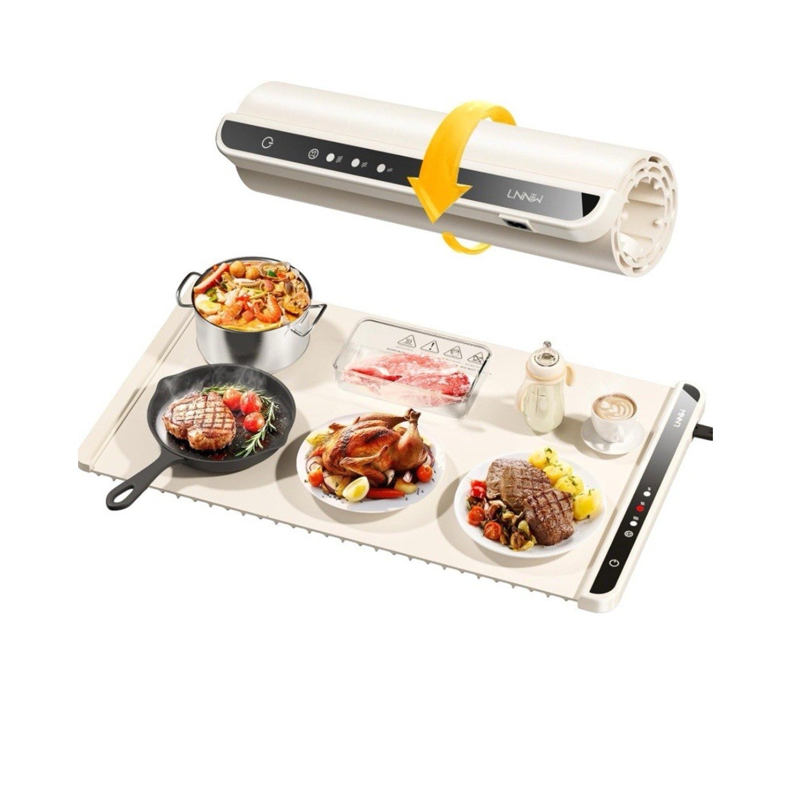 Warming Mat for Food, Electric Warming Tray for Buffets Party / Catering USA