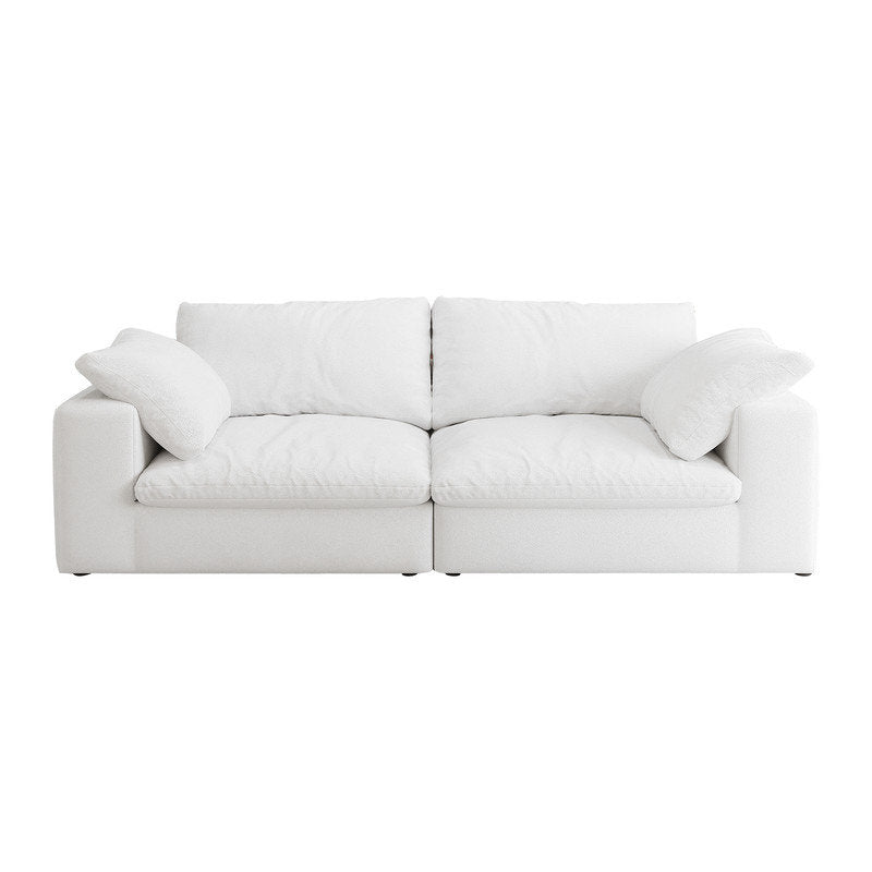 80" Down-Filled Modular Sectional Sofa for Living Room