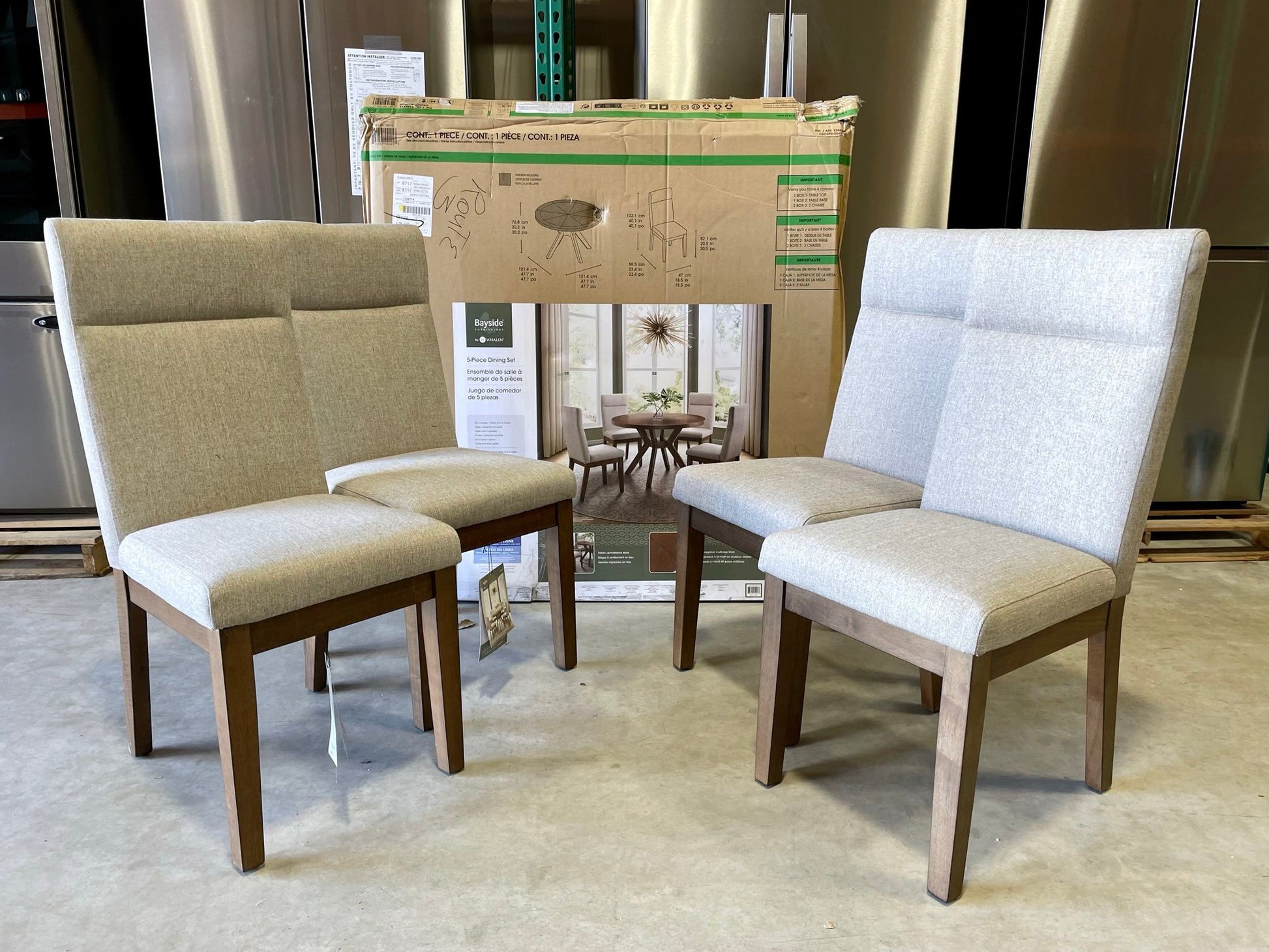 WAREHOUSE CLEARANCE | Kaelyn 5-piece Dining Set | BRAND NEW